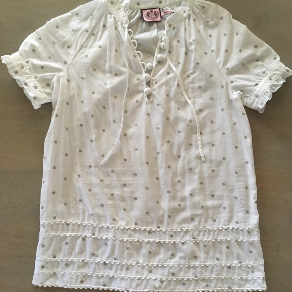 Juicy Couture Fashion Apparel Cotton Blouse